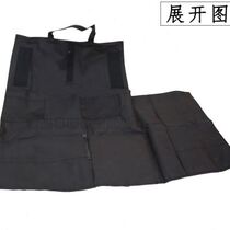 Stable hoof trimming tool storage bag tool bag waterproof and wear-resistant finishing small bag separate storage black bag