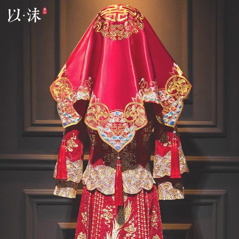 红盖头的魅力:中式婚礼上的点睛之笔,你真的了解它吗?🌹 -头纱-淘宝好物网