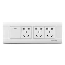 Type 118 concealed four-position switch socket 1 open with 5 15-hole power supply 1 open 5 15-hole single and double control