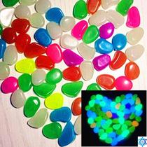 20pcs Fish tank aquarium decoration Luminous stones Light-em