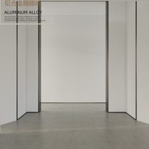 Chiyong skirting line embedded corner line concealed sweeping base line metal strip tile base line wall sticker black edge