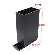 Hotel commercial umbrella storage rack school classroom company entrance rack large capacity umbrella rack umbrella bucket LOGO