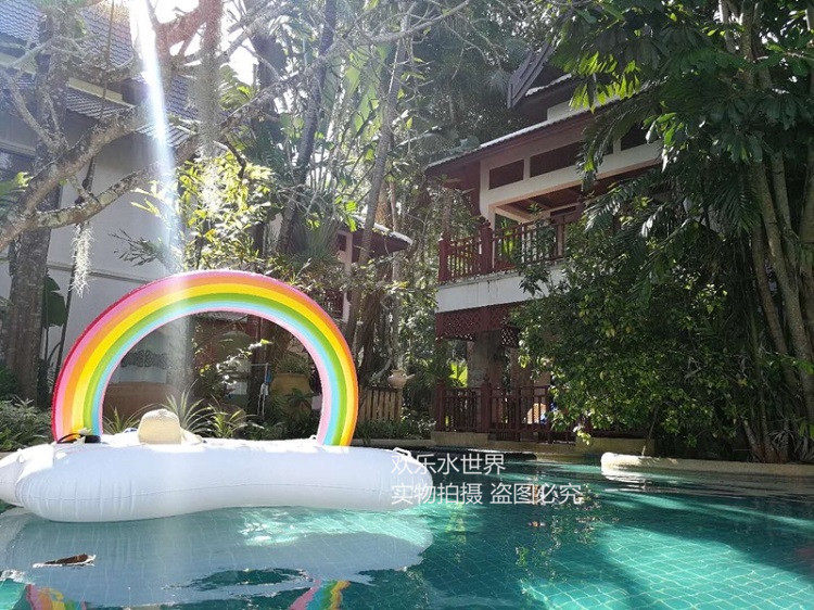 Золотой плавательный круг для взрослых, водная надувная игрушка, популярно в интернете, единорог, розовое золото, фламинго 