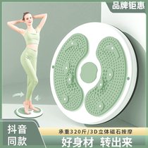 New twisting plate to slim waist slim legs slim belly artifact silent magnetic therapy home indoor weight loss exercise and fitness equipment