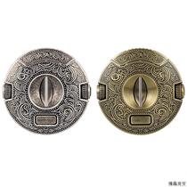 Cigar cutter V-shaped stainless steel multi-functional semi-automatic opening and closing sharp cigar cutter cigar hole cutter