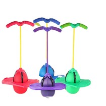 Sensory training supplies bouncing ball with handrails rubber band bouncing ball energetic dance bar factory direct sales