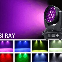 Stage moving head beam light 19 focus zoom moving head lights KTV bar private room performance wedding dyeing lights