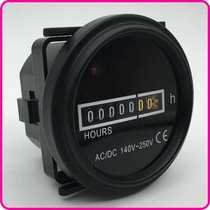 Engineering vehicle excavator equipment work operation cumulative timer circular electronic mechanical timetable HM-4