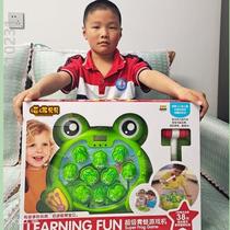 Electric hamster double hammer frog baby game console beat * play score large hamster multifunctional