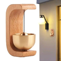 Wood Doorbell Chime Magnetic Door Chime Outdoor Wind Chimes