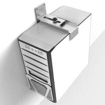 Haoxiong computer case bracket hanging wall fixed tray rack desktop host card chassis bracket accessories