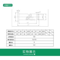 Snap spring pin core blind rivet pull rivet iron pull nail open round head core pull rivet 4 8mm