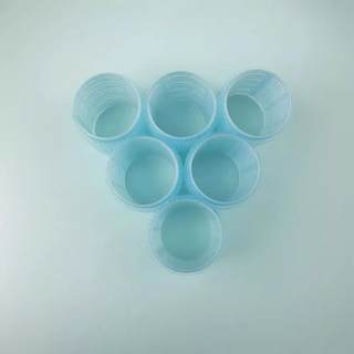 新款直销?28mm3只 蓝色空气刘海卷发筒发发卷 魔术卷 梨花卷 塑料