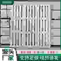 Spot solid wood one-piece hard bed frame pine bed frame double 1 5 meters 1 8 silent row frame puzzle