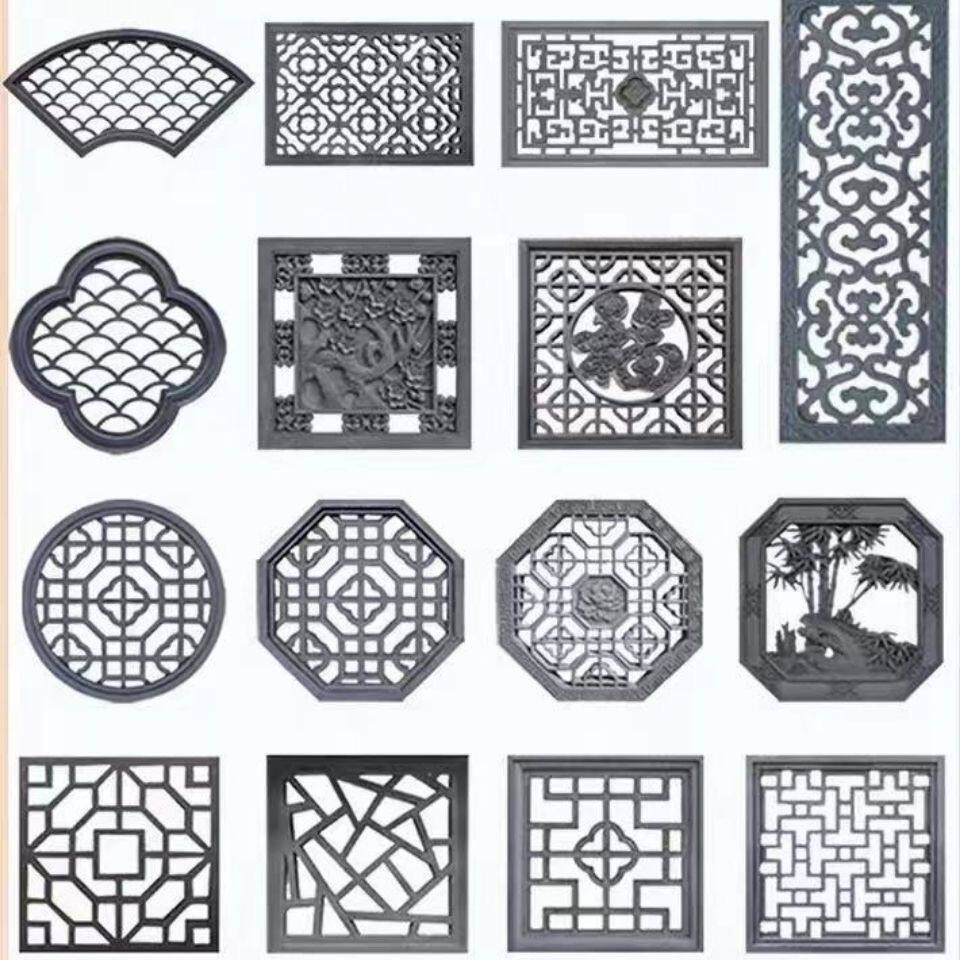 镂空砖雕水泥花窗格如何打造古典中式庭院围墙？2026年的最佳选择