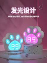 Children touch high artifact touch high jump high touch device to encourage high exercise jumping trainer voice counting