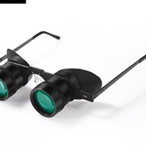 Fishing telescope high-power high-definition night vision magnifying glass for watching drift fishing artifact special lens wearable professional clarity