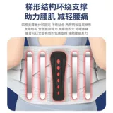 Медицинский поясной поясничный диск, выступающий с ультра -светской мышечной повреждениями, приводят к длинной сидячей стальной пластине, чтобы поддержать поддержку талии для мужчин и женщин