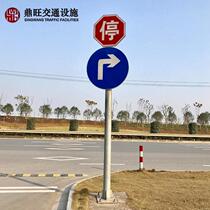 Manufacturer parking signal pole road traffic triangular column pole electronic police pole traffic wide angle L
