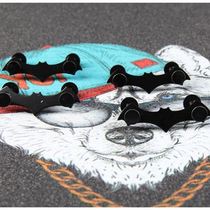 Longboard skateboard integrated bridge nail longboard anti-sag bridge nail longboard anti-sag metal gasket integrated nail longboard