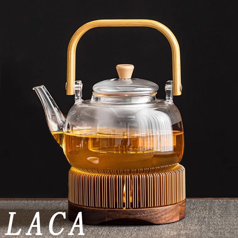 Japanese-Style Outdoor Tea Warmer Teapot Base Tea Warmer Candle Heating Tea Ceremony Scented Tea Insulation Handle Kettle Cup Warmer