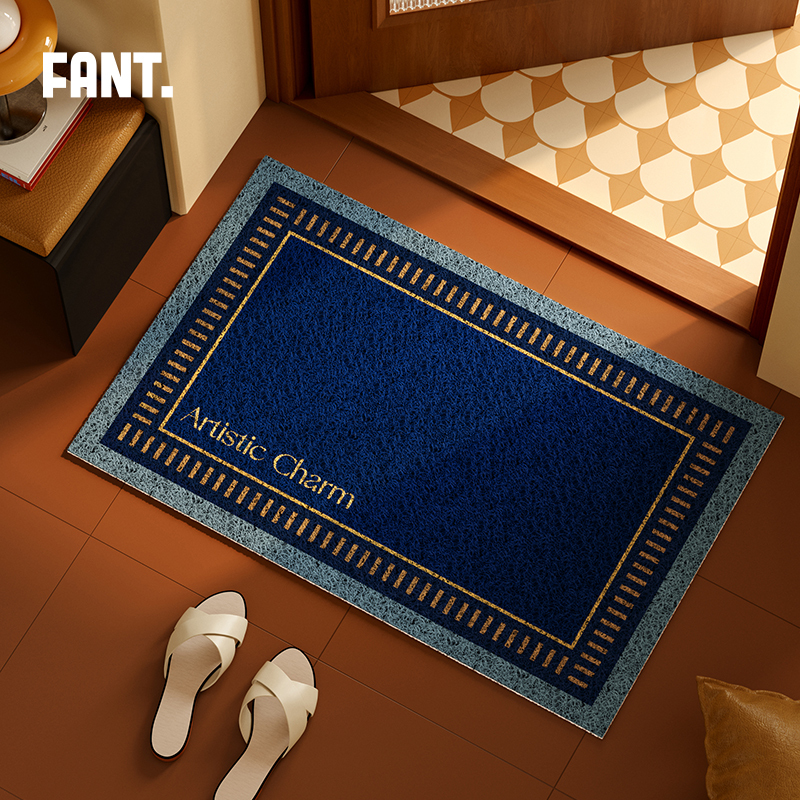 Dewey Ringler Entrance Door Mat Dopamine Doormat Thickened Non-Slip Dirt-Resistant Stain-Resistant No-Wash Foot Mat
