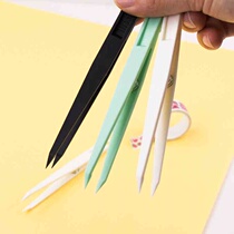 Downs spring tip tweezers hand account tweezers hand tweezers tip clip small tool repair clamping tool 3307