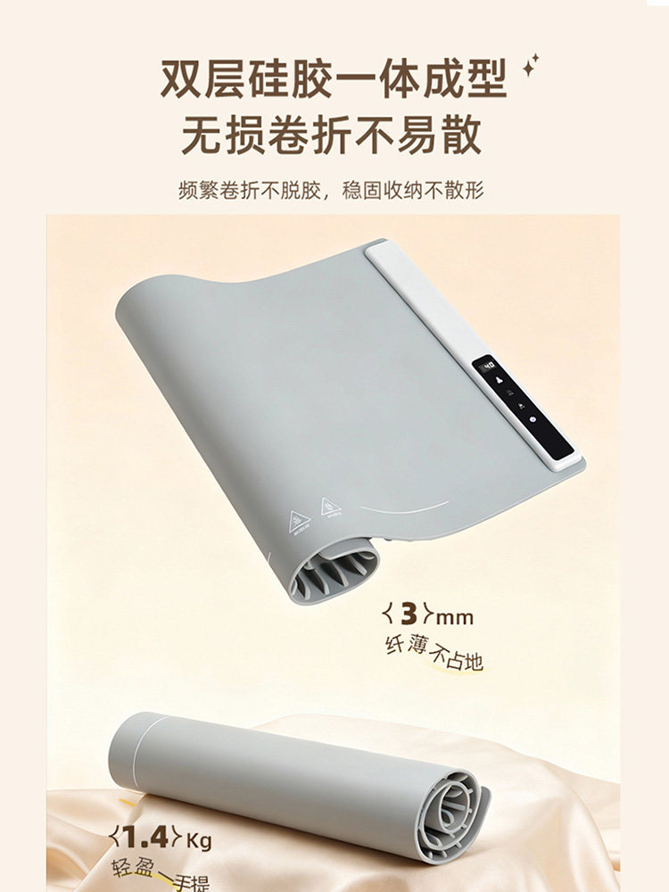 German Small Silicone Warming Plate 2025 New Model Multifunctional Hot Plate Heating Mat Insulation Board Household Gadget