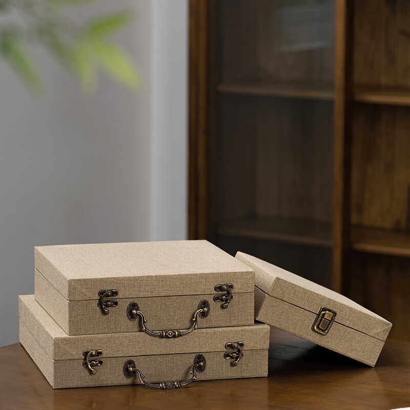 Ceramic bowl brocade box, square thickened sponge brocade box, ceramic basin ornament, teapot, jade, stone gift box, empty box
