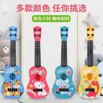 Childrens gift ukulele cartoon cute little guitar ukulele for boys and girls beginner ukulele