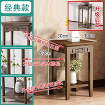 High-end new solid wood leg square table balcony simple table small coffee table side table for living room modern simple corner table