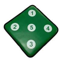 Wall-mounted wall-mounted five-hole fencing target stab-resistant not easily damaged leather training home training wall-mounted wear-resistant