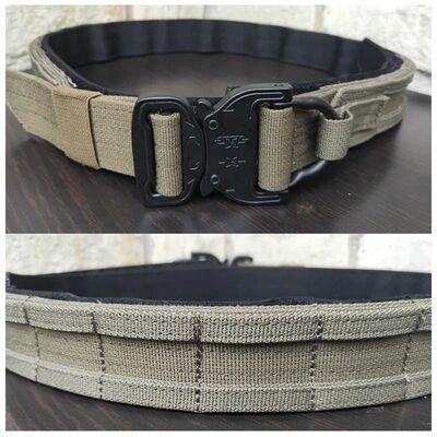 Тактический пояс для тренировок по страйкболу Molle Battle Belt Outdoor Hun