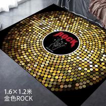 Special non-slip thickened soundproof and shock-absorbing foot mat for drum set carpet piano jazz electronic drum mat home customization