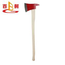 100 FIRE AXE FIRE AXE ESCAPE MORGUE HEAD LONG HANDLE LARGE AND MEDIUM AXE FIRE LIFESAVING AXE WOODEN HANDLE