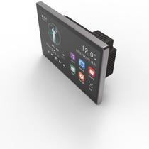 New 7-inch Android background music ceiling speaker host 485wifi Bluetooth AUX touch network port scheduled playback