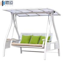 Muyun outdoor swing chair courtyard hanging chair outdoor balcony double park lounge chair leisure rocking chair Aihai-Zhu