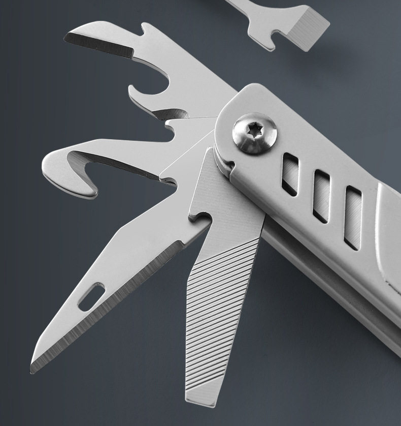 Многофункциональные плоскогубцы 多功能小刀edc户外工具可携式口袋刀露营剪刀锯子求生锋利随身折刀