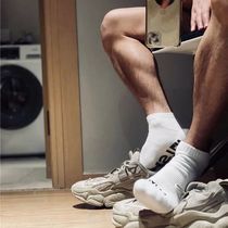 Socks Men Calcetines Fashion Letter Printed Meias Ankle
