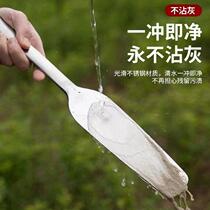 Stainless steel double-sided brick knife all-steel brick masonry knife bricklayers one-piece thickening special bricklaying ash knife