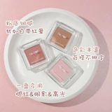 Одинокий румяной палете -крем крем для концепции фонда