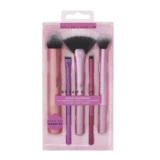 Макияж щетки, набор порошкового порошка.