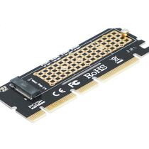 PCI-E3 0 X1 4 8 16-turn NVME adapter card M key expansion card solid state drive box M 2 high-speed SS
