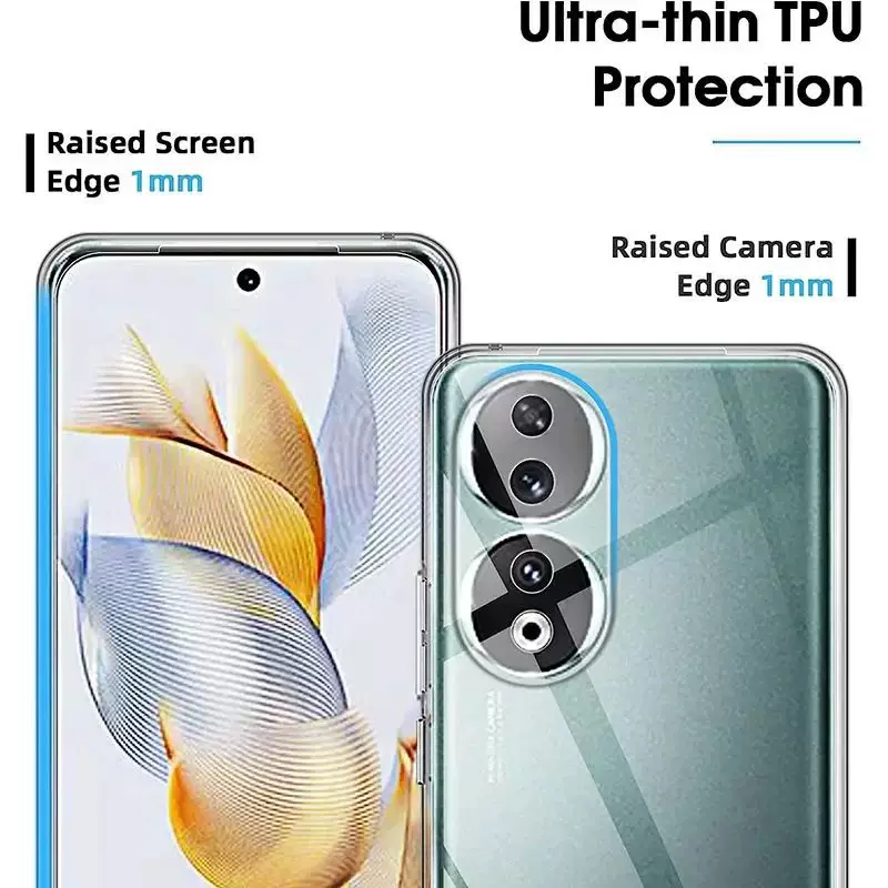 Ультратонкий силиконовый чехол для Honor X9 X8 X7 B X6 A X5 x50 X4