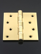 Li Zhili 4*3 5 4*4 widened stainless steel 4-inch hinge flat opening interior door thickened hinge wooden door folding leaf
