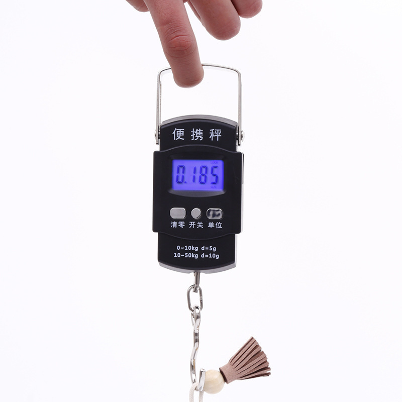 50kg Portable Scale, Multifunctional Portable Luggage Scale, Measuring Large Weight, Heavy-Duty Hanging Scale, Mini Hook Electronic Scale 50kg Portable Scale, Multifunctional Portable Luggage Scale, Measuring Large Weight, Heavy-Duty Hanging Scale, Mini Hook Electronic Scale