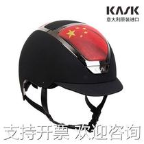 Italian KASK equestrian helmet mens and womens flag style comfortable equestrian hat adjustable safety riding hat