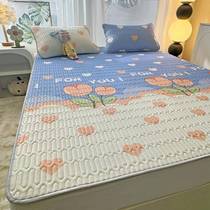 2024 new style cool silk bed latex mat