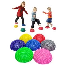 1 pz 16cm Yoga Ball PVC gonfiabile punto di massaggio Half F