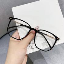 Retro polygonal TR anti-blue light glasses frame for men 01250 Xiaohongshu internet celebrity plain mirror for women with myopia frame